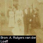 Anna Catharina Sluyterman van Loo (1869-1908) en Abraham Rutgers van der Loeff (1865-1927)