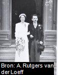 Anna Hermina Rutgers van der Loeff (1910-2007) en Frederik Hubregt Hoevenagel (1902-1988).