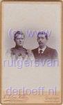 Gizelina Margaretha Swaantina Cleveringa (1870-1950) en Johannes Daniel Noske (1870-1927).