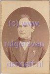 Abraham Rutgers van der Loeff (1808-1885). Foto is waarschijnlijk genomen in 1871.