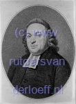 Abraham Rutgers (1751-1809). Glasnegatief.