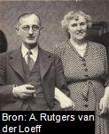 Abraham Rutgers van der Loeff (1882-1961) en Eethel Lenoir Flewelling (1888-?).