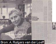 Interview "Elegance" met Annie Maria Margaretha Basenau (1910-1990)