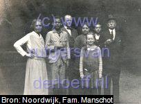 Drie generaties Twiss, De Steeg Aug 1924. V.l.n.r. Wilhelmina Gertrude Twiss (1882-1952), Felix Ferdinand Leupen (1908-1959), Dirk Leupen (1882-1964), Mary Anne Twiss (1884-1961), Wilhelmina Gertrude Leupen (1913-2003), Elisabeth Leupen (1909-2009) en Francis Twiss (1853-1948).