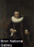Margaretha Louwijsdr de Geer (1585-1672). From Portraits of Jacob Trip and his Wife Margaretha de Geer. Rembrandt about 1661.