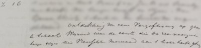 Passage uit het dagboek van Abraham Rutgers van der Loeff (1808-1885) over de ontmaskering van Maria Catharina Swanenburg (1839-1915) (beter bekend als "Goeie Mie"), mede dankzij de rol van zijn zoon Wijnand Rutgers van der Loeff (1851-1921) als stadsdokter: Ontdekking van eene vergiftiging op groote schaal. Wijnand was de eerste die op zeer voorzichtige wijze die vreeselijke misdaad aan ’t licht heeft gebragt.