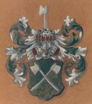 Scan van het familiewapen van de families van der Loeff en Rutgers van der Loeff